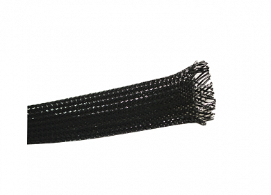 Оплетка кабельная (змеиная кожа) SS 20 черная