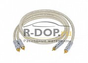 DAXX R98 Межблочный аудио кабель с посеребренными жилами 2,5 м
