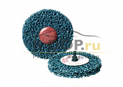 Синие зачистные круги с креплением Roloc+ GP 3M™ Clean and Strip™ 100 мм 57018