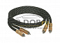 DAXX R100 Межблочный аудио кабель с серебренными жилами 2RCA-2RCA 0.7 м