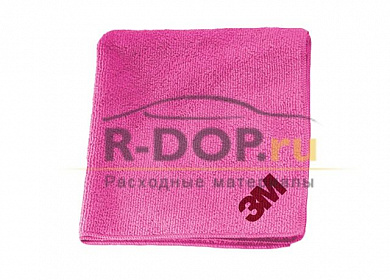 Розовая ультрамягкая полировальная салфетка 3M™ Perfect-It™ lll 50489
